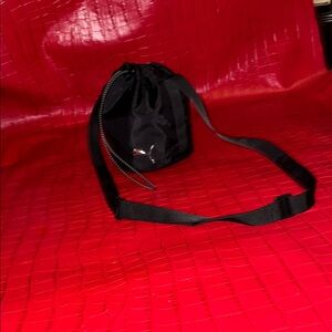 Puma Black Bucket Bag with Adjustable Strap